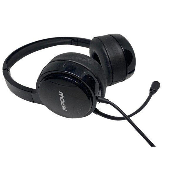 Mpow 071 USB Headset  Microphone Noise Cancelling Lightweight PC Wired Headphone - Picture 1 of 8